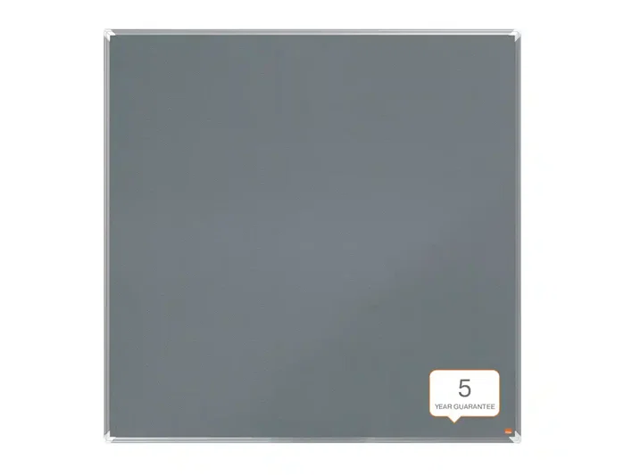 Nobo Premium Ecolabel Tablero de anuncios fieltro gris 1200x1200 mm Nobo Premium Ecolabel Tablero de anuncios fieltro gris 1200x1200 mm