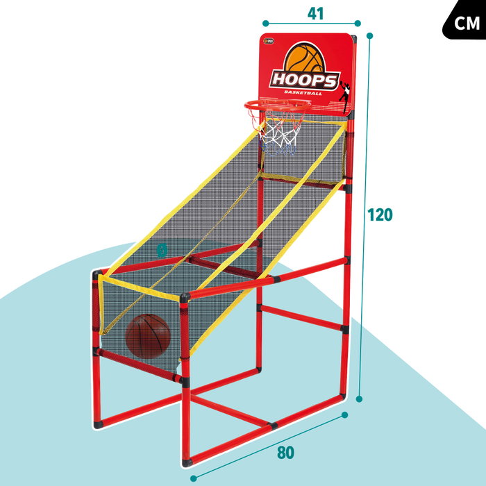 CB SPORTS Canasta de baloncesto con recogedor