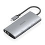 Aisens Docking USB-C 10 en 1 ASUC-10P050-GR Gris