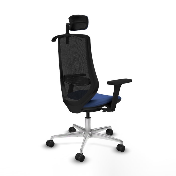 PIQUERAS Y CRESPO Silla de oficina Mardos Azul marino con mecanismo Sincro/Traslack PIQUERAS Y CRESPO Silla de oficina Mardos Azul marino con mecanismo Sincro/Traslack
