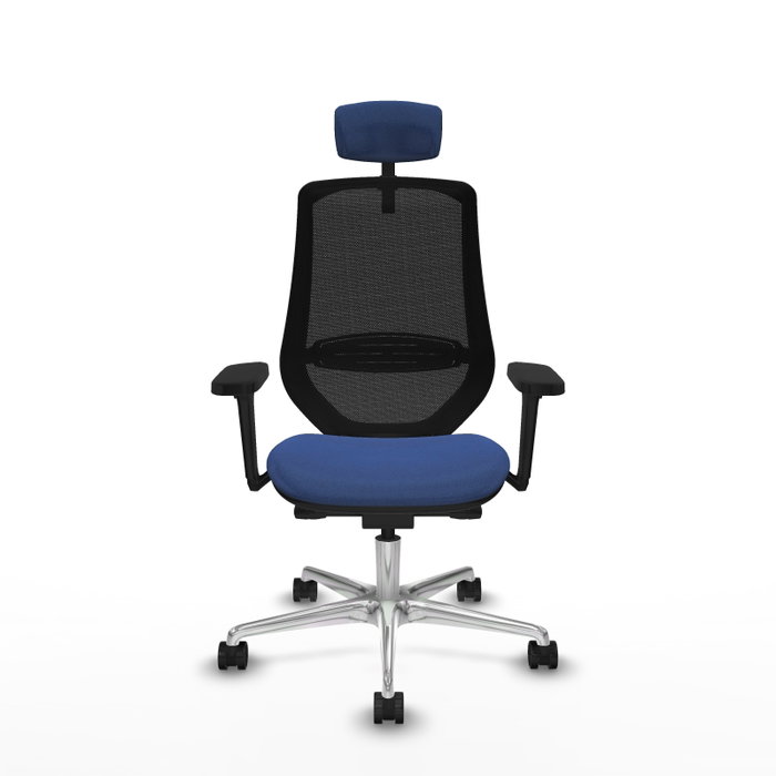 PIQUERAS Y CRESPO Silla de oficina Mardos Azul marino con mecanismo Sincro/Traslack PIQUERAS Y CRESPO Silla de oficina Mardos Azul marino con mecanismo Sincro/Traslack