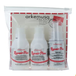 Arkemusa Kit Travel Repair Plex (Champú + Acondicionador + Mascarilla)