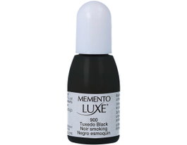 Tsukineko Tinta MEMENTO LUXE Negro Esmoquin Opaco 15ml