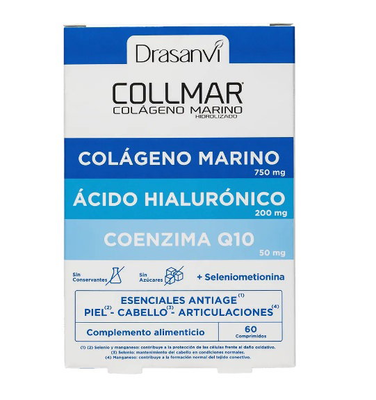 DRASANVI Collmar Esenciales Antiage Sin Azúcar 60 Comprimidos DRASANVI Collmar Esenciales Antiage Sin Azúcar 60 Comprimidos