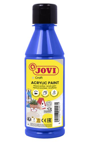 Jovi Pintura Plástica Jovidecor Acryl Azul Ultramar 250ml