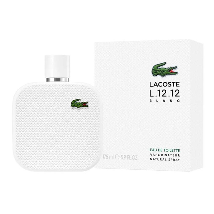 LACOSTE L.12.12 Blanc Eau de Toilette para Hombre, Vaporizador, 175 ml