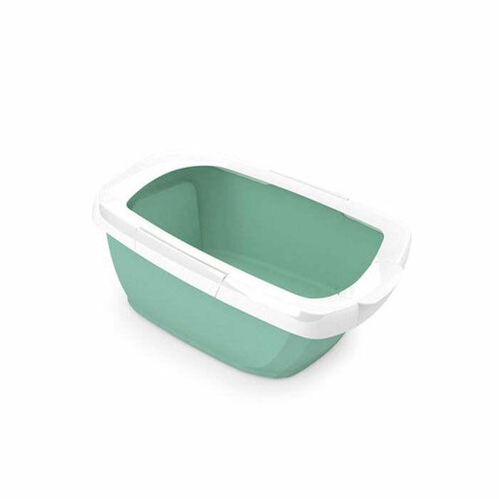 Arenero para Gatos IMAC Azul Blanco 62 x 33 x 49,5 cm Arenero para Gatos IMAC Azul Blanco 62 x 33 x 49,5 cm