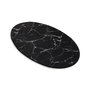 Conceptum DJT Alfombra de Poliéster Lavable a Máquina, 60 x 90 cm, Diseño Marble Oval
