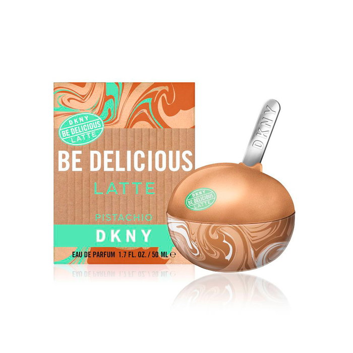 Donna Karan Be Delicious Latte Pistachio - Eau de Parfum Vaporizador, 50 ml, Fragancia Floral Oriental, Para Mujer