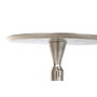 DKD Home Decor Mesita Auxiliar de Aluminio Plateada