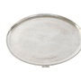 DKD Home Decor Mesita Auxiliar de Aluminio Plateada
