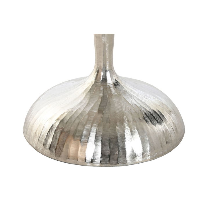 DKD Home Decor Mesita Auxiliar de Aluminio Plateada