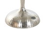 DKD Home Decor Mesita Auxiliar Moderna Plateada 58 x 41 x 41 cm