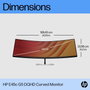 HP E45c G5 Monitor Curvo 44.5 pulgadas Dual Quad HD 165 Hz