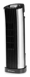 Orbegozo TM 0920 - Ventilador de Torre, 30W, 3 Velocidades, Oscilante, Altura 35 cm, Color Negro/Gris, Portátil con Asa, Para Hogar u Oficina