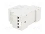 FINDER Contactor de Instalación Modular 25A 4-polar 230VAC/VDC NO x4
