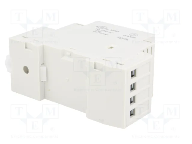 FINDER Contactor de Instalación Modular 25A 4-polar 230VAC/VDC NO x4