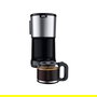 Braun Máquina espresso totalmente automática KF 1500, 1000 W, para café molido, jarra 10 tazas, color negro/edelstahl, con función anti goteo y apagado automático