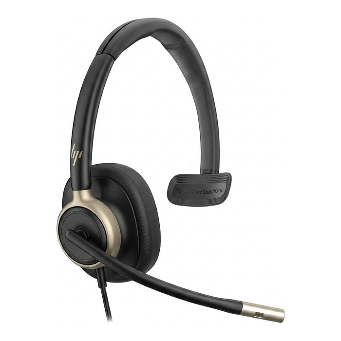 HP Poly Mission 815 AI Noise Monoaural USB Wired Headset Negro HP Poly Mission 815 AI Noise Monoaural USB Wired Headset Negro