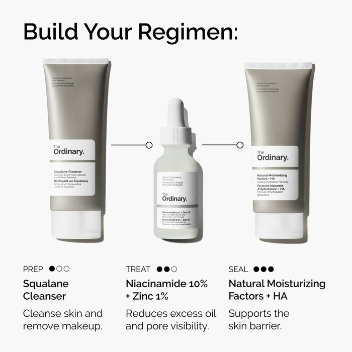 The Ordinary Niacinamide 10% + Zinc Sérum Vitamina B3 30 ml The Ordinary Niacinamide 10% + Zinc Sérum Vitamina B3 30 ml