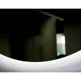 LIMEX Espejo Iluminado Baño Bélgica Ø70cm Blanco Frío