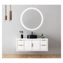 LIMEX Espejo Iluminado Baño Bélgica Ø70cm Blanco Frío