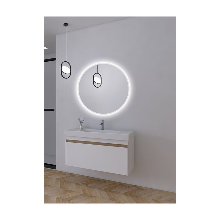 LIMEX Espejo Iluminado Baño Bélgica Ø70cm Blanco Frío LIMEX Espejo Iluminado Baño Bélgica Ø70cm Blanco Frío