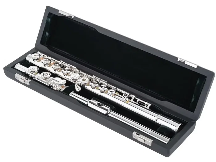 Pearl Flute Flauta Travesera Quantz Brezza B505Re-Hc Desalineada Platos Abiertos Pata de Do