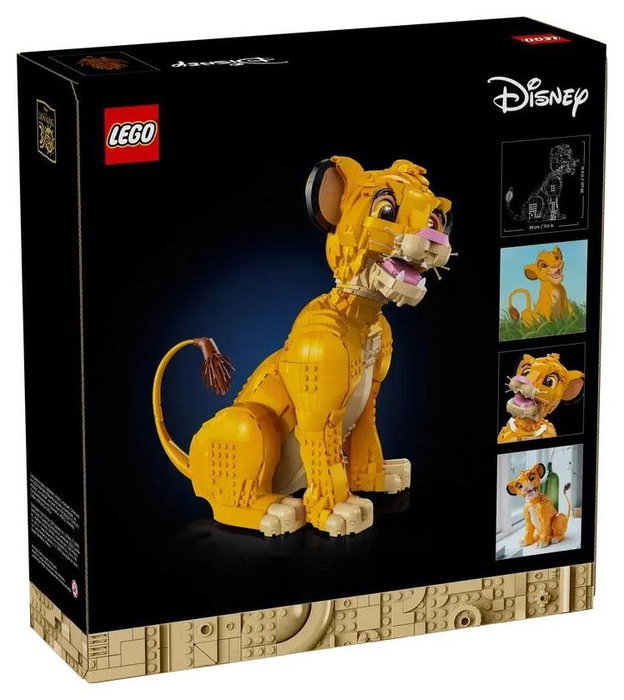 LEGO Disney El Rey León: Simba Joven 43247 LEGO Disney El Rey León: Simba Joven 43247