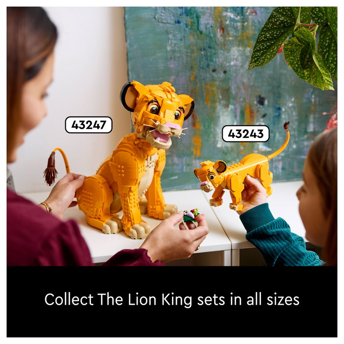 LEGO Disney El Rey León: Simba Joven 43247 LEGO Disney El Rey León: Simba Joven 43247