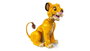 LEGO Disney El Rey León: Simba Joven - Set de Construcción para Adultos 30 Aniversario