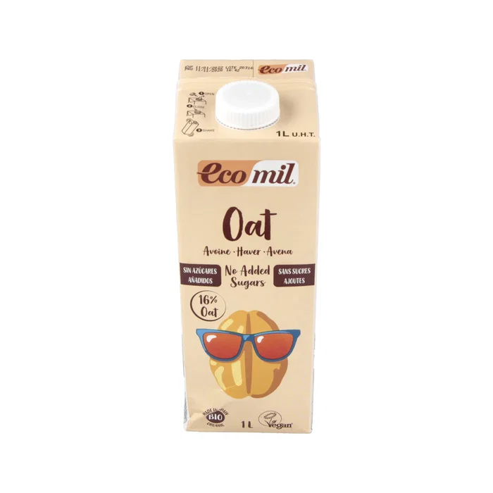 Ecomil Bebida Vegetal de Avena 1L 6 Unidades Bio - Lote de 6 Pack Ecomil Bebida Vegetal de Avena 1L 6 Unidades Bio - Lote de 6 Pack
