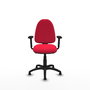 PIQUERAS Y CRESPO Silla de oficina Aýna Rojo con Brazos 2D