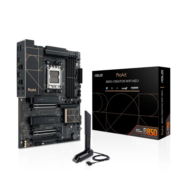 ASUS PROART B850-CREATOR WIFI NEO AMD B850 AM5 ATX DDR5 ASUS PROART B850-CREATOR WIFI NEO AMD B850 AM5 ATX DDR5
