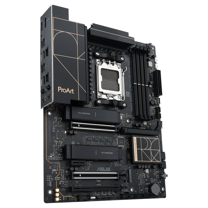 ASUS ProArt B850-Creator WiFi Neo Placa Base AMD AM5, ATX, DDR5, Wi-Fi 7, Bluetooth, 256 GB Max, 7680x4320, Compatible con Ryzen 7000/8000/9000 Series, Chipset AMD B850