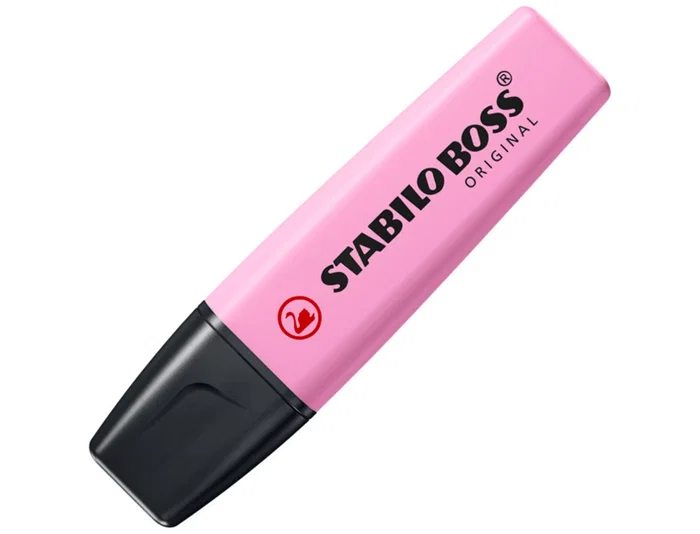 Stabilo Rotulador Boss Fluorescente Pastel Estuche 4 Unidades Colores Surtidos Trazo 2-5 mm