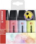 Stabilo Boss 70 Colores Pastel Surtidos Estuche de 4 Unidades