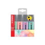 Stabilo Boss 70 Estuche de 4 Marcadores Fluorescentes Colores Pastel Surtidos