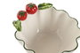 DKD Home Decor Cuenco de Gres Tomates Blanco