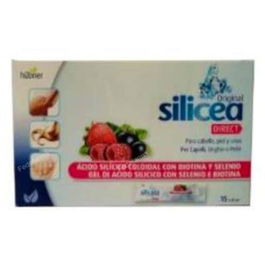 Dimefar Siliciea Direct + Biotina + Selenio 15Sticks para Piel, Cabello y Uñas Saludables