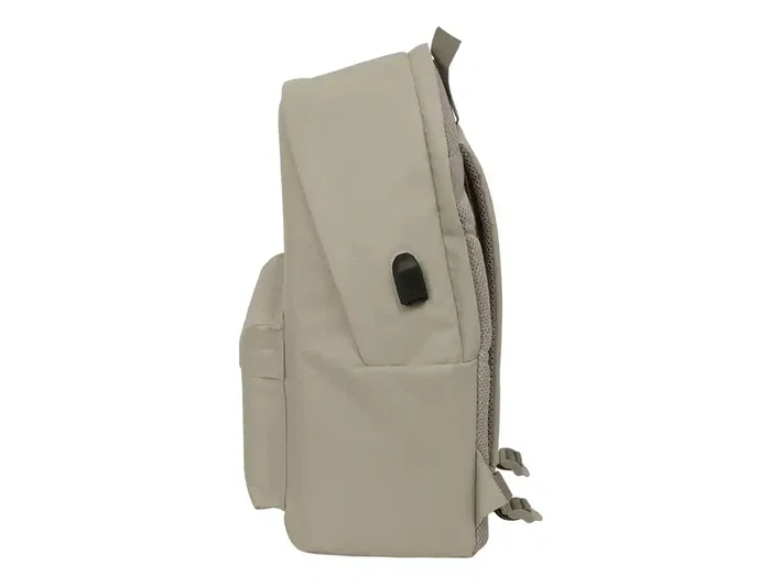 Safta Mochila Doble para Portátil 15,6 Pulgadas con USB Spagnolo Basics