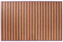 DKD Home Decor Alfombra de Bambú Rayas Multicolor 140x200 cm