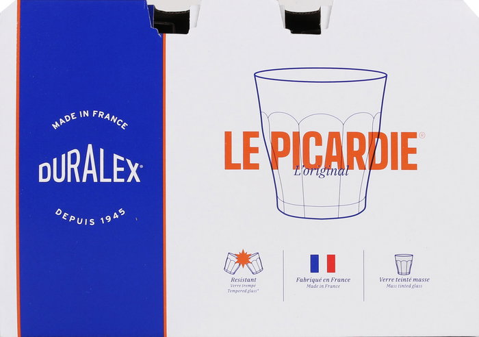 Duralex Set 6 Vasos Picardie 25 cl Gris (12 Cajas)