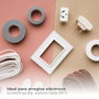 Hantums Cinta aislante elect. PVC 20M Negra 25mm (Retractilado 10u)
