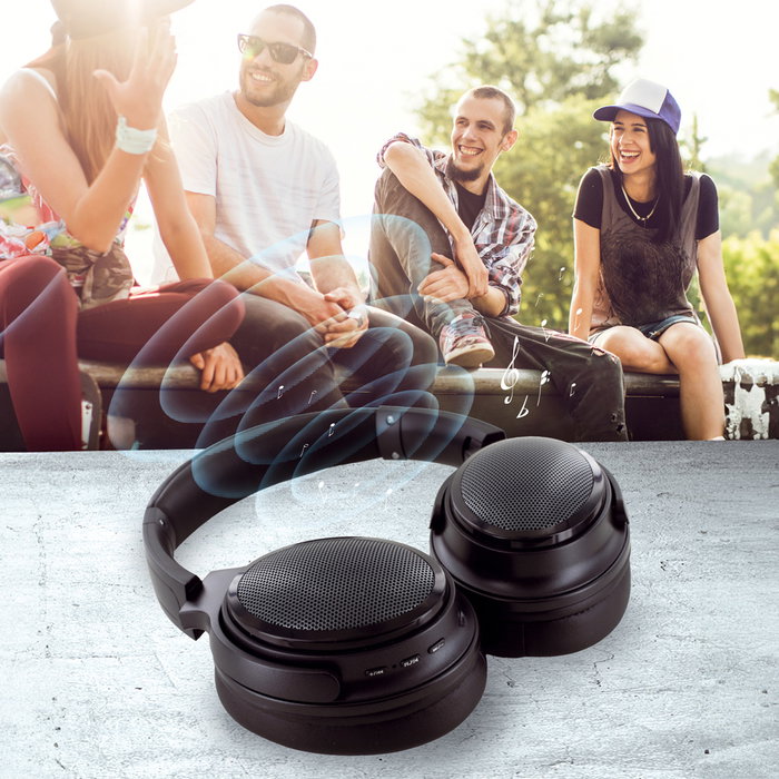 Be Mix Cascos Con Altavoz 2 En 1 - Auriculares Inalámbricos Bluetooth con USB-C y 25h de Autonomía para Música y Llamadas Be Mix Cascos Con Altavoz 2 En 1 - Auriculares Inalámbricos Bluetooth con USB-C y 25h de Autonomía para Música y Llamadas