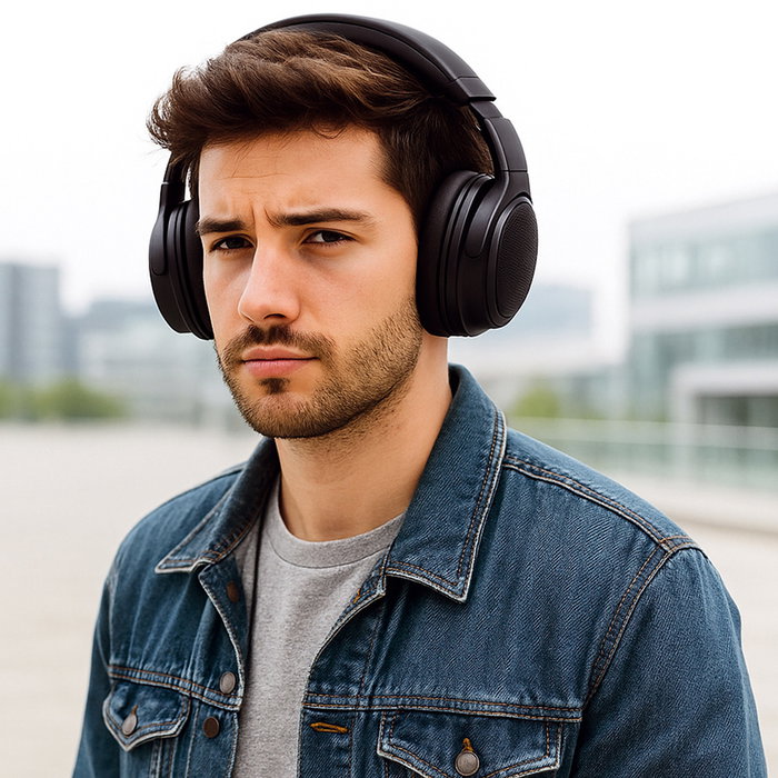Be Mix Cascos Con Altavoz 2 En 1 - Auriculares Inalámbricos Bluetooth con USB-C y 25h de Autonomía para Música y Llamadas Be Mix Cascos Con Altavoz 2 En 1 - Auriculares Inalámbricos Bluetooth con USB-C y 25h de Autonomía para Música y Llamadas