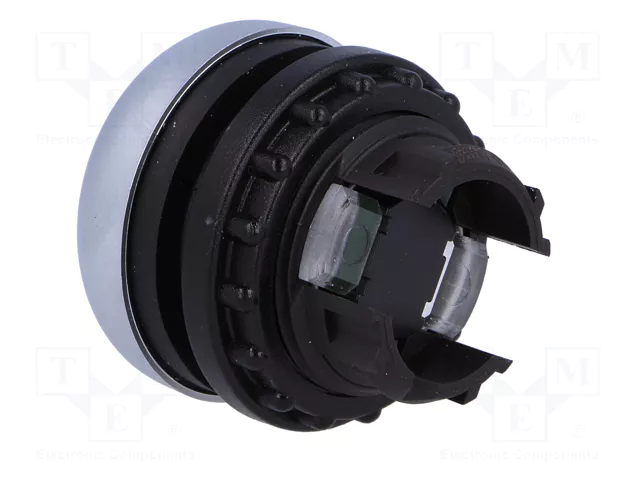 Eaton M22-D-G Botón plano 216596 Verde/Cromo