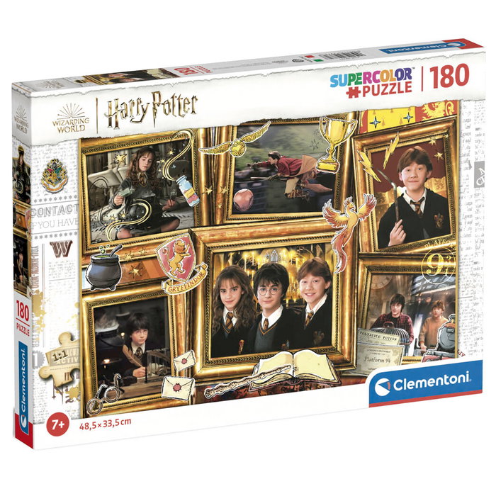 Clementoni Superpuzzle de 180 piezas - Harry Potter Clementoni Superpuzzle de 180 piezas - Harry Potter