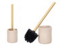 Berilo Escobillero Poliresina Gris 10x35x10 cm (Set de 6)