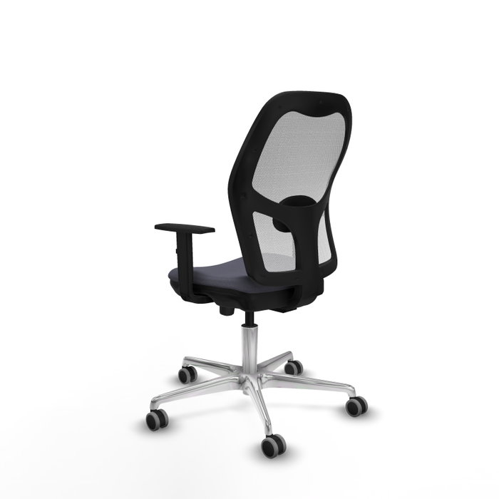 PIQUERAS Y CRESPO Silla de oficina Jorquera Gris/Blanco con mecanismo Sincro/Traslack PIQUERAS Y CRESPO Silla de oficina Jorquera Gris/Blanco con mecanismo Sincro/Traslack